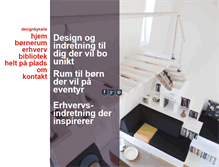 Tablet Screenshot of designbykalle.dk